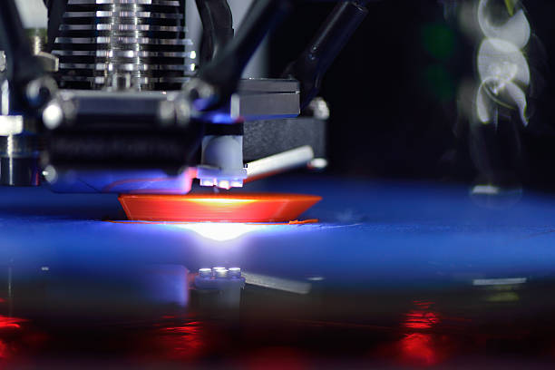 Ejemplo de impresión de piezas 3D, una muestra de la transformación digital de la industria.