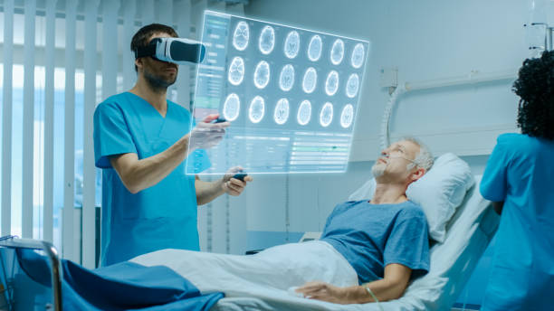 Ejemplo de uso de Realidad Virtual para interpretar imágenes de pacientes.
