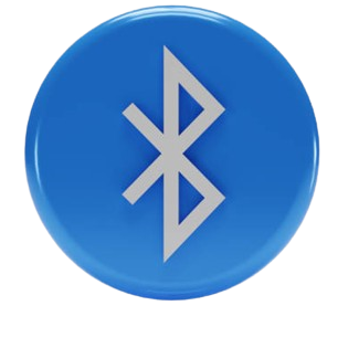 Símbolo de Bluetooth, uno de los protocolos de red que utiliza Matter.