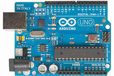 Placa de Arduino (Arduino board).